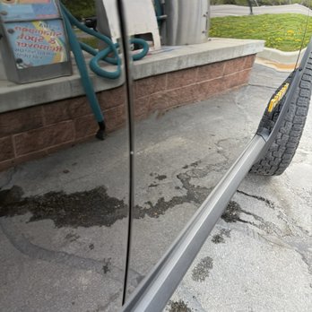 Gold Star Paintless Dent Removal - Before - Mobile Dent Repair Near Me