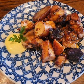Cafe Ba-Ba-Reeba! - Spanish octopus was salty and oily. - Spanish Near Me - Chicago, Illinois