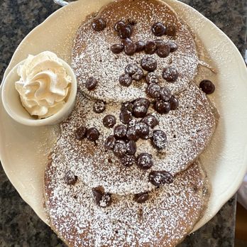 Richard Walker's Pancake House - Chocolate chippy from the kids menu - Waffles Near Me - La Jolla, California Richard Walker's Pancake House - Chocolate chippy from the kids menu - Waffles Near Me - La Jolla, California