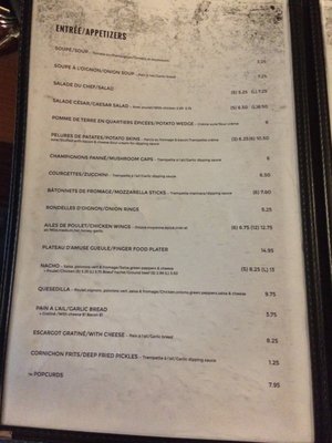 Menu photo 6 J&A Bowers Mansfield-et-Pontefract, QC Menu photo 6 J&A Bowers Mansfield-et-Pontefract, QC