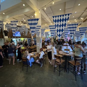 Pond Farm Brewing - A quieter moment during Oktoberfest - Brewpubs Near Me - San Rafael, California