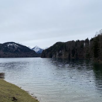 Schloss Neuschwanstein - Lake near the castle - Landmarks & Historical Buildings Near Me - Schwangau, BY