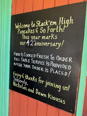 Menu photo 2 Stack'em High Pancakes & So Forth Kill Devil Hills, NC Menu photo 2 Stack'em High Pancakes & So Forth Kill Devil Hills, NC