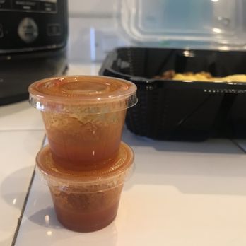 Denny's - Who gives this much hot sauce - Breakfast & Brunch Near Me - Redlands, California