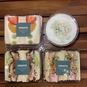 Hinata Sushi Kitchen - Mixed fruit sandwich, grilled chicken sandwich, spicy chicken sandwich, matcha with cheese foam - Japanese Near Me - Hayward, California Hinata Sushi Kitchen - Mixed fruit sandwich, grilled chicken sandwich, spicy chicken sandwich, matcha with cheese foam - Japanese Near Me - Hayward, California