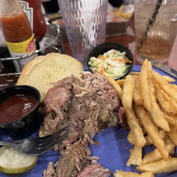 Birchmere - Pulled pork sandwich and fries. - Music Venues Near Me - Alexandria, Virginia Birchmere - Pulled pork sandwich and fries. - Music Venues Near Me - Alexandria, Virginia