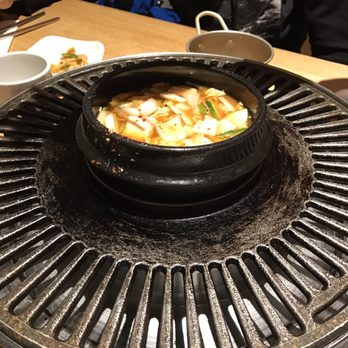 Kobi Korean BBQ - Stew cooked at the table. - Barbeque Near Me - Vaughan, Ontario Kobi Korean BBQ - Stew cooked at the table. - Barbeque Near Me - Vaughan, Ontario