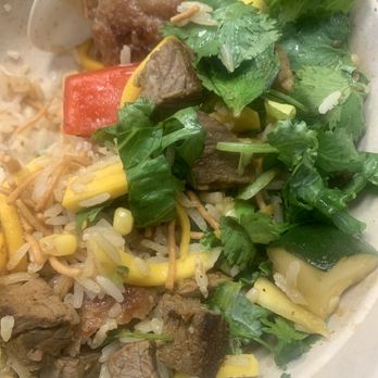 TAP The Asian Project - Bowl with meat ball and satay steak - Do-It-Yourself Food Near Me - Burbank, California TAP The Asian Project - Bowl with meat ball and satay steak - Do-It-Yourself Food Near Me - Burbank, California