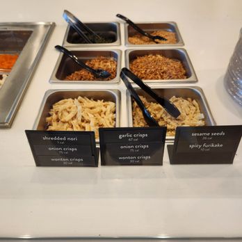 Pokeworks - Toppings - Salad Near Me - Costa Mesa, California Pokeworks - Toppings - Salad Near Me - Costa Mesa, California