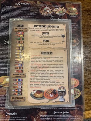 Menu photo 2 La Cabana Vernonia, OR Menu photo 2 La Cabana Vernonia, OR