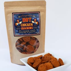Nashville Chocolate & Nut Company - One of our newest products - Nashville Hot Chicken Crackers!