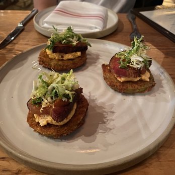 Yardbird Table & Bar - Fried Green Tomato BLT - Southern Near Me - Miami Beach, Florida Yardbird Table & Bar - Fried Green Tomato BLT - Southern Near Me - Miami Beach, Florida