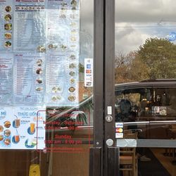 Pho Hai Duong - 10/11/25 Entrance with menu