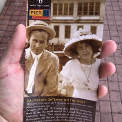 Pier 21 Theater - $6 discount with flyer from Galveston Visitor Center