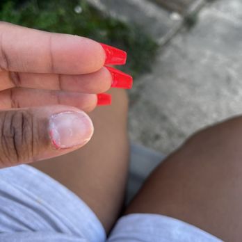 1 Polished Nails & Spa - GelX nail came straight off before 24hrs - Nail Salons Near Me - Dallas, Texas 1 Polished Nails & Spa - GelX nail came straight off before 24hrs - Nail Salons Near Me - Dallas, Texas