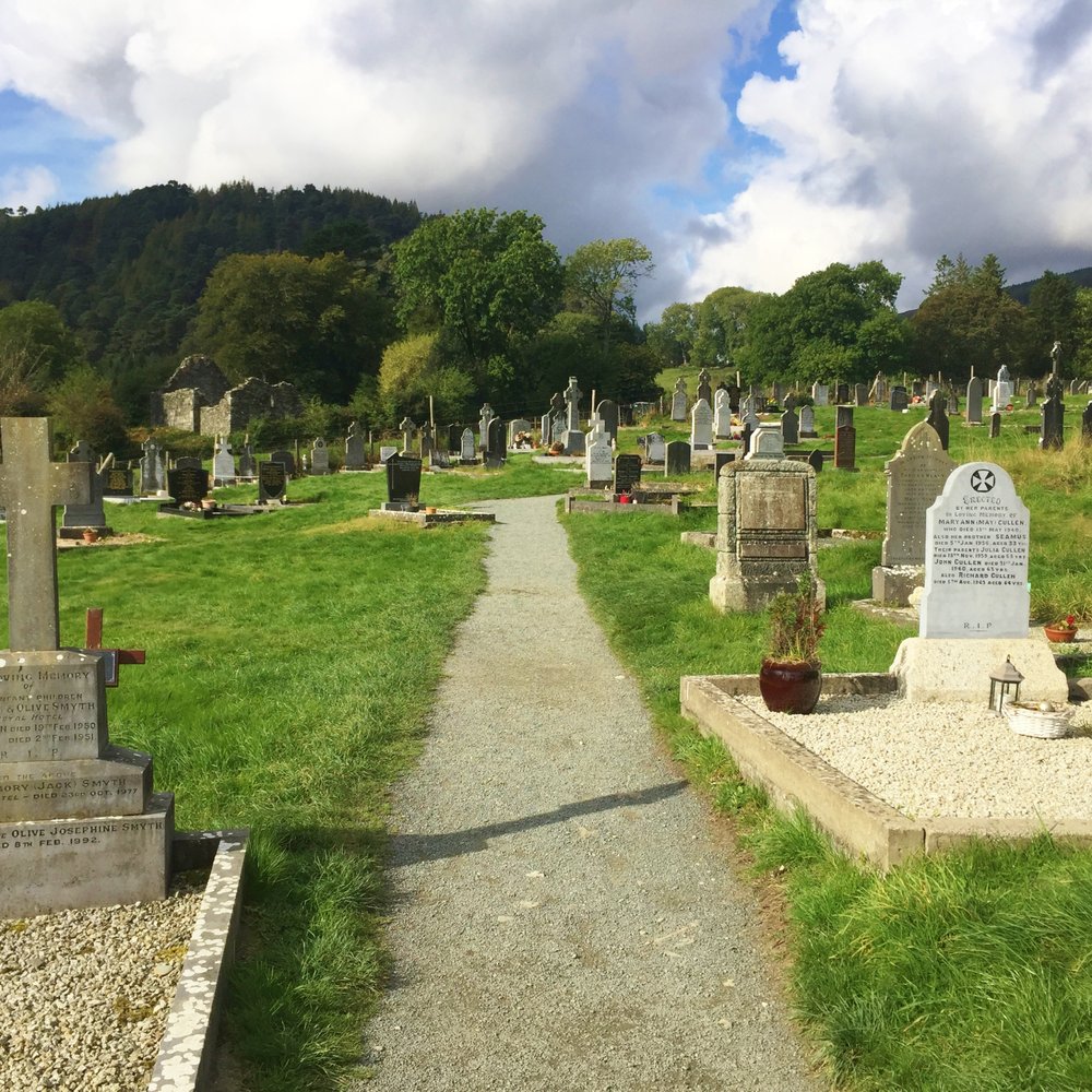 Glendalough Monastic Site - Graveyard - Landmarks & Historical Buildings Near Me - Derrybawn, CW
