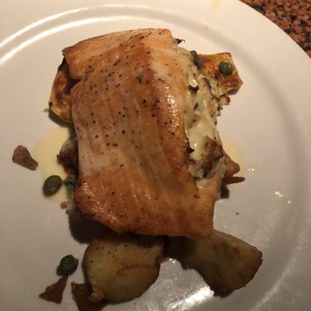 Freda's Seafood Grille - Crab Stuffed Salmon - Seafood Near Me - Austin, Texas Freda's Seafood Grille - Crab Stuffed Salmon - Seafood Near Me - Austin, Texas