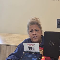 Homegoods - This is the rude cashier who said, "Take it outside! No one wants to here your conversation. " Meanwhile, Im next in line to check out!