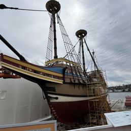 Mayflower replica, known as Mayflower 2 Mayflower replica, known as Mayflower 2