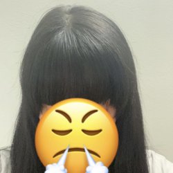 SmartStyle - And this is what I ended up with. The f****** bangs aren't even straight!!!!