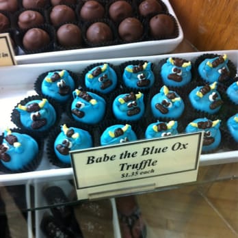 Chocolates Plus - Blue ox truffle - Candy Stores Near Me - Bemidji, Minnesota