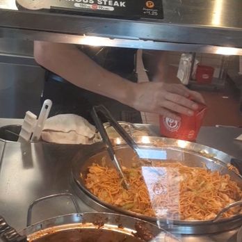 Panda Express - This is the famous HOMERO the manager with bad attitude with the customer - Chinese Near Me - Austin, Texas