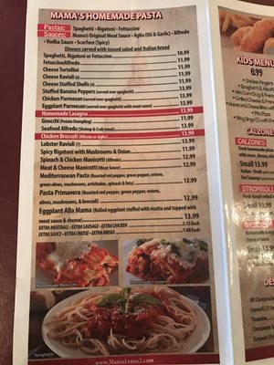 Menu photo 2 Mama Lena's II McKees Rocks, PA