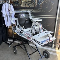 Drift much? Razor cart I think
