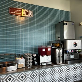 Habit Burger & Grill - Drink and condiment section - Salad Near Me - Garden Grove, California Habit Burger & Grill - Drink and condiment section - Salad Near Me - Garden Grove, California
