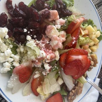 The Farm - Berry walnut salad (chicken was on the side for me) - Sandwiches Near Me - La Center, Kentucky The Farm - Berry walnut salad (chicken was on the side for me) - Sandwiches Near Me - La Center, Kentucky