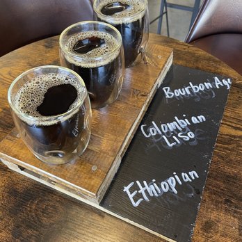 Rare Earth Roastery - Coffee Flight - Coffee Roasteries Near Me - Clovis, California