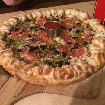 Kingdom Crust - a pizza on a cutting board - Pizza Near Me - Saint Johnsbury, Vermont Kingdom Crust - a pizza on a cutting board - Pizza Near Me - Saint Johnsbury, Vermont