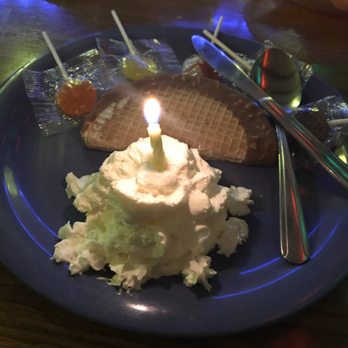 Mi Nidito Restaurant - Choco taco birthday dessert! - Mexican Near Me - Tucson, Arizona