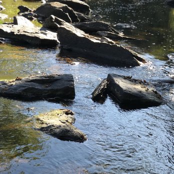 Ralph Stover State Park - Great rocks for crossing over the water - Hiking Near Me - Pipersville, Pennsylvania