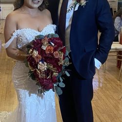 Wedding day.