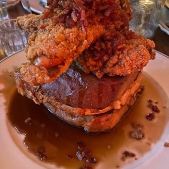 Maison Pickle - Fried Chicken Bacon 'n' Toast - Cocktail Bars Near Me - New York, New York Maison Pickle - Fried Chicken Bacon 'n' Toast - Cocktail Bars Near Me - New York, New York