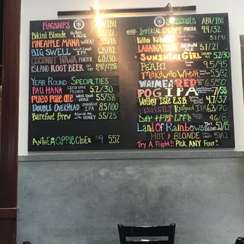 Maui Brewing - Beer menu - Brewpubs Near Me - Lahaina, Hawaii Maui Brewing - Beer menu - Brewpubs Near Me - Lahaina, Hawaii