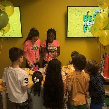 LAUNCH Trampoline Park - Doral - Launch party girls engaging with the kids - Trampoline Parks Near Me - Doral, Florida