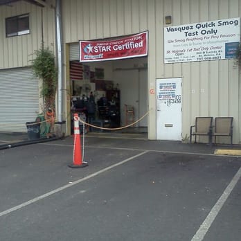 Vasquez Quick Smog Star Station - Smog Check Stations Near Me - Saint Helena, California Vasquez Quick Smog Star Station - Smog Check Stations Near Me - Saint Helena, California