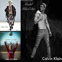 Chic Salon & Spa - Privileged to work on model Mike Ecko for New YORK Fashion Week