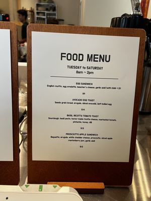 Menu photo 4 URL Coffee Seattle, WA Menu photo 4 URL Coffee Seattle, WA