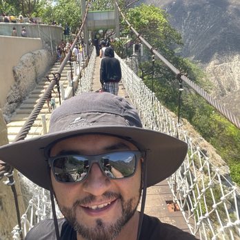 Grutas Tolantongo - Bridge by mineral pools cliffside - Amusement Parks Near Me - Santuario, HID Grutas Tolantongo - Bridge by mineral pools cliffside - Amusement Parks Near Me - Santuario, HID