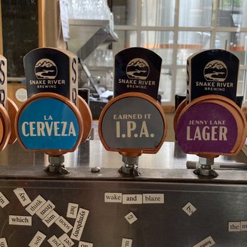 Snake River Brewing - Taps - Brewpubs Near Me - Jackson, Wyoming Snake River Brewing - Taps - Brewpubs Near Me - Jackson, Wyoming