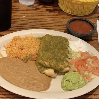 Casa Torres - Fajita Chimichanga w/ Salsa Verde - Mexican Near Me - Decatur, Texas