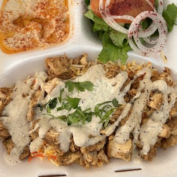 Falafel Corner - Chicken Platter* - Mediterranean Near Me - Folsom, California