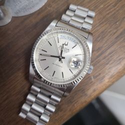 The Watch Repair Guy - Bulova that I sent for repair, after he made it look like new.