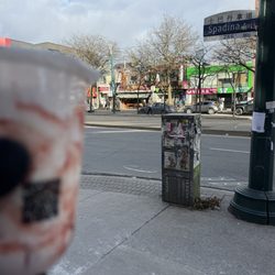 Kung Fu Tea on Spadina - Drink with view of Chinatown