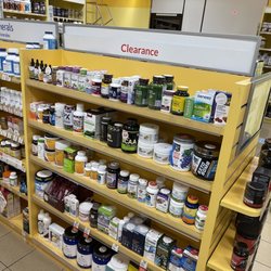 The Vitamin Shoppe - Clearance section.