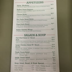 Ligori's Pizza & Pasta - Menu