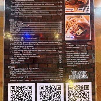 Black Sheep Tap House - Menu - Beer Bar Near Me - Phillipsburg, Kansas
